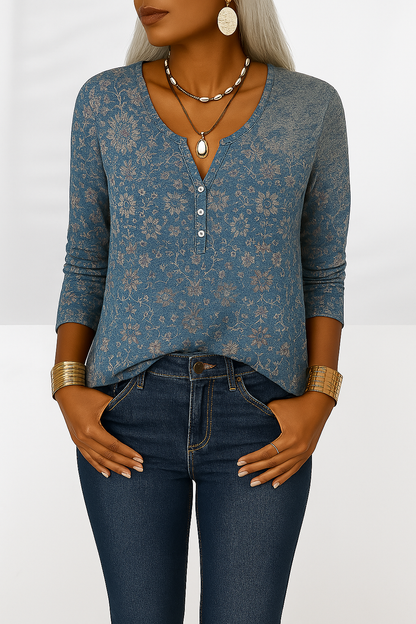 Alina - Elegante Boho-Bluse