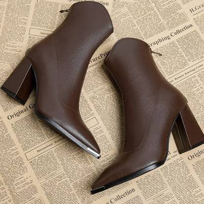 Lexi™ | Bequemer Leder-Stiefelette für Frauen